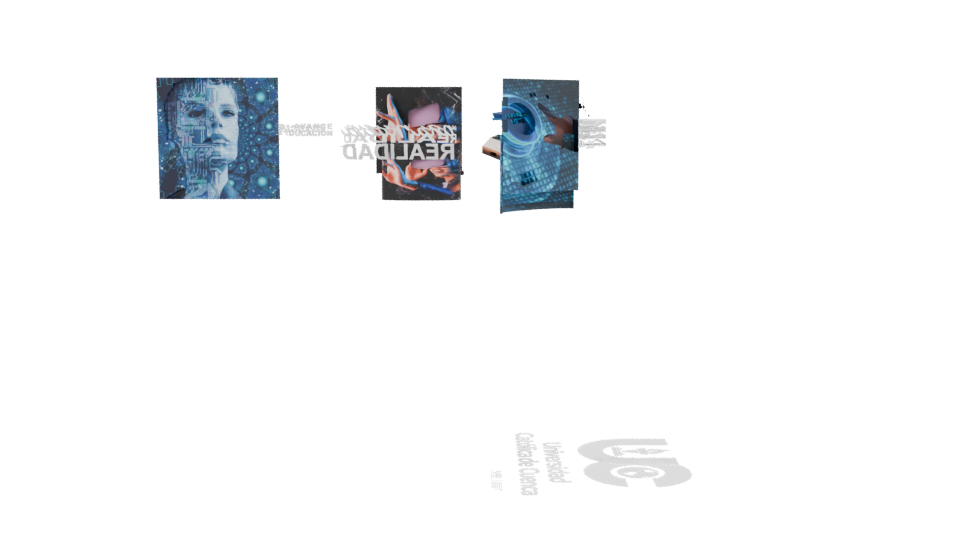 Futuristic Digital Display Panels - Professional 3D Model Render 2