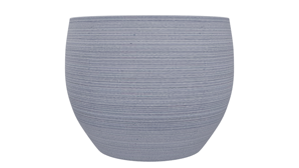 Stri Grey Fiber Pot 3D Model - Professional 3D Model Render 5