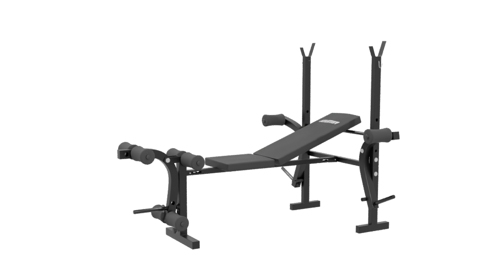 Multifunctional Bench Press 3D Model - Professional 3D Model Render 4