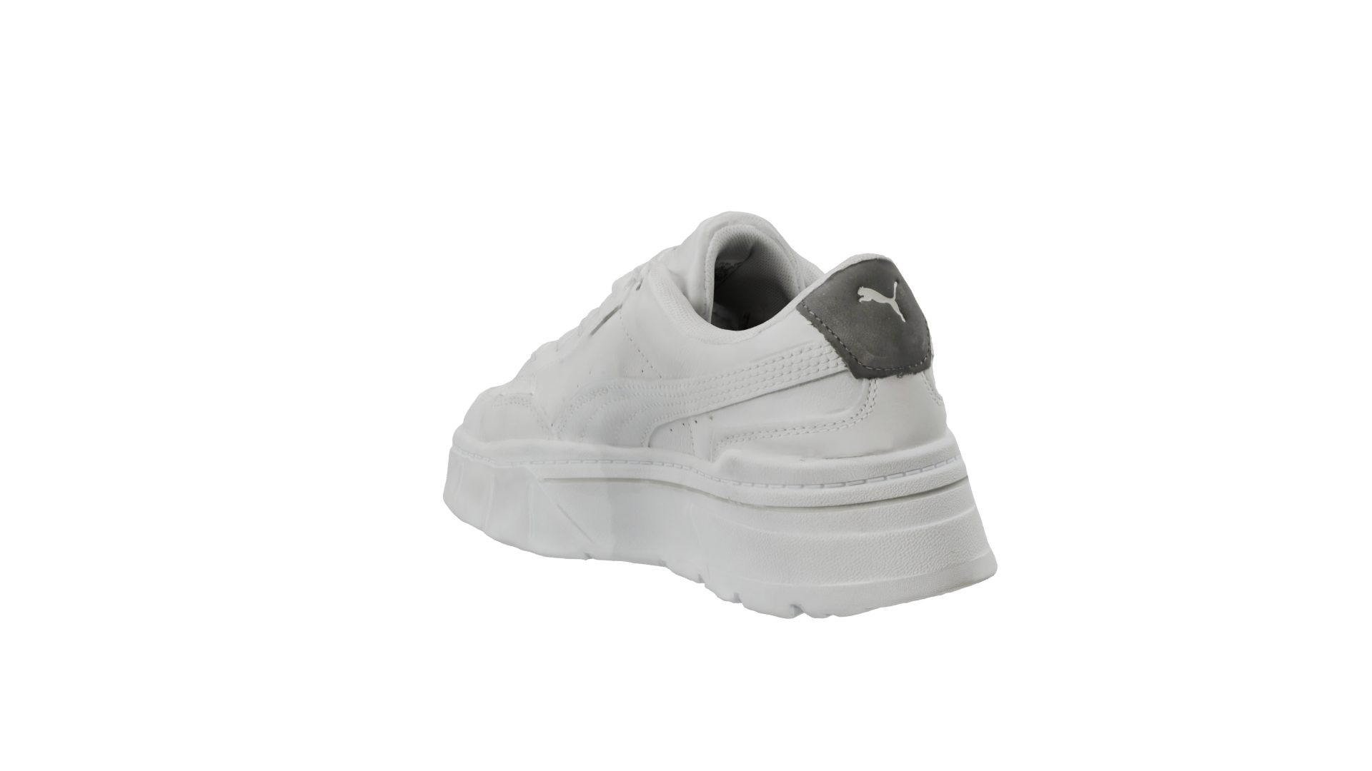 Sleek White Sneakers 3D Model - Professional 3D Model Render 4