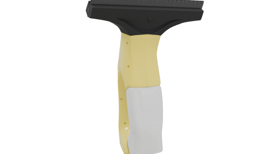 Ergonomic Window Squeegee 3D Model - Professional 3D Model Render 4