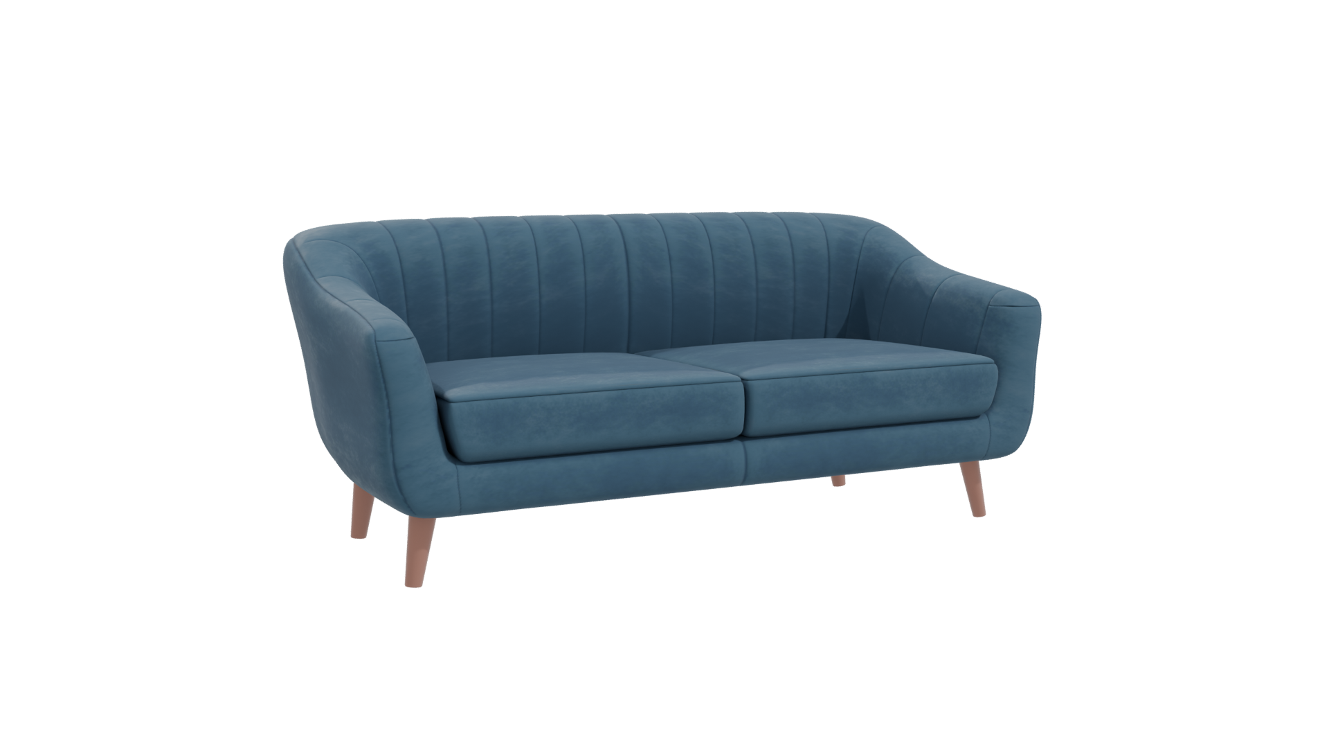 Sitial Berlin Azul Sofa 3D - Professional 3D Model Render 10