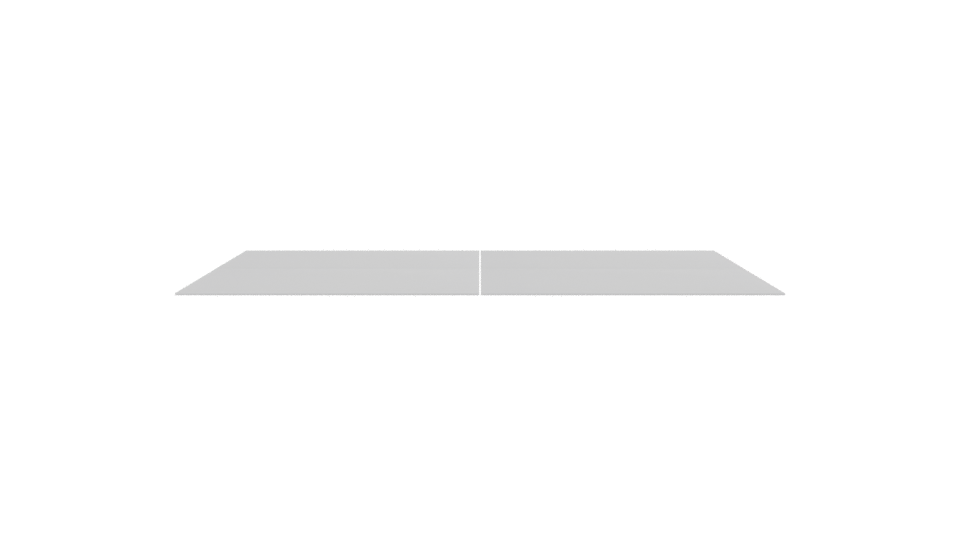 Minimalist Flat Panel Surface 3D - Professional 3D Model Render 8