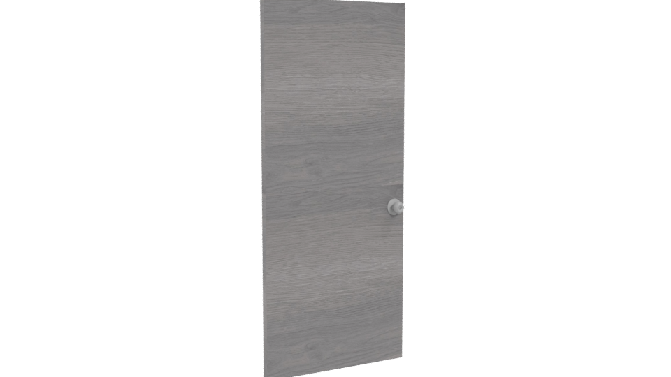 Sleek Modern Door 3D Model - Professional 3D Model Render 4