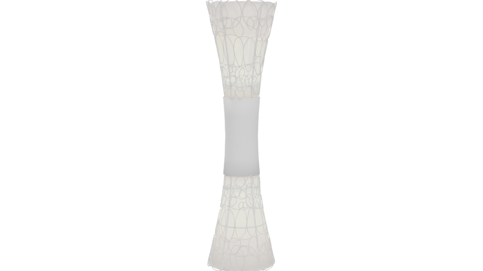 Stylish Tall Decorative Floor Lamp 3D Model - Professional 3D Model Render 5