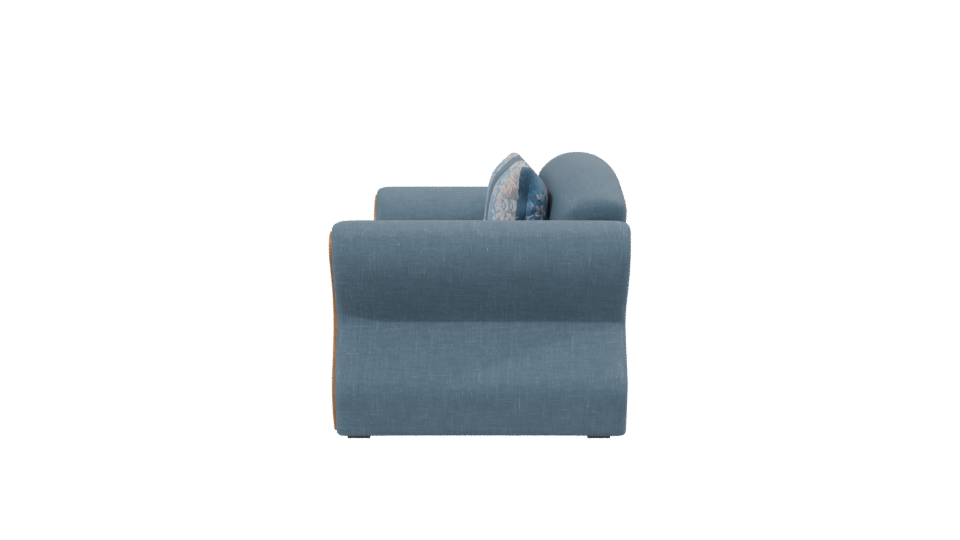 Elegant Modern Sofa 3D Model - Professional 3D Model Render 2