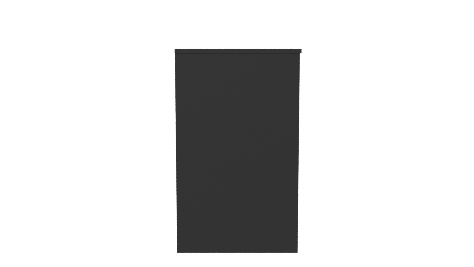 Stylish Modern Desk 3D Model - Professional 3D Model Render 2