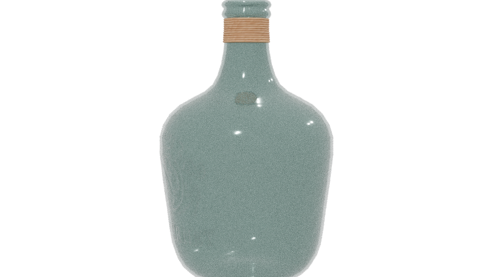 Botella Cabernet with Raffia 3D Model - Professional 3D Model Render 13