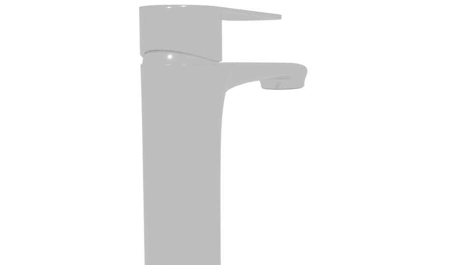 Stylish Metal Waste Disposal Unit - Professional 3D Model Render 6