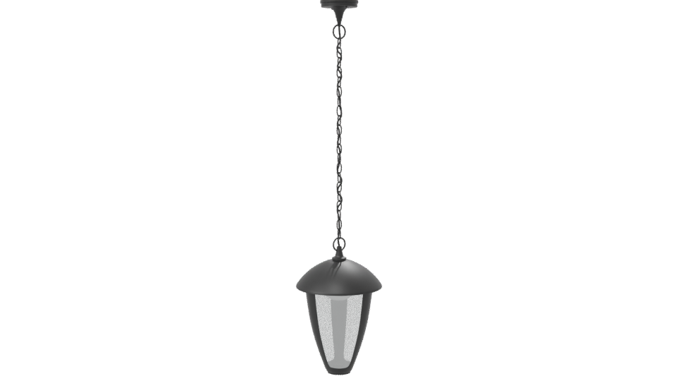 Hanging Outdoor Lantern Model - Professional 3D Model Render 7