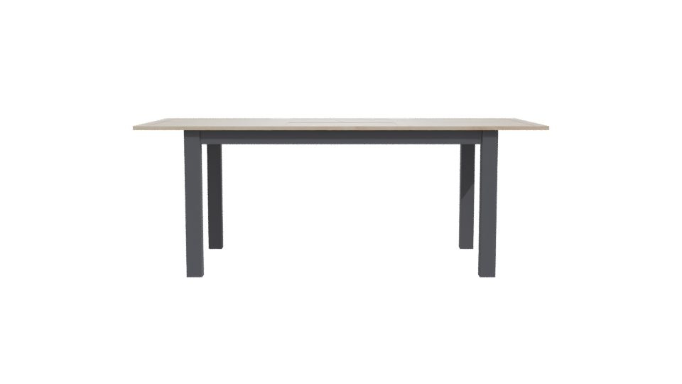 Minimalist Wooden Dining Table 3D - Professional 3D Model Render 11