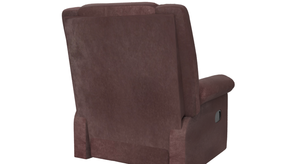 Comfortable Reclining Armchair Model - Professional 3D Model Render 6
