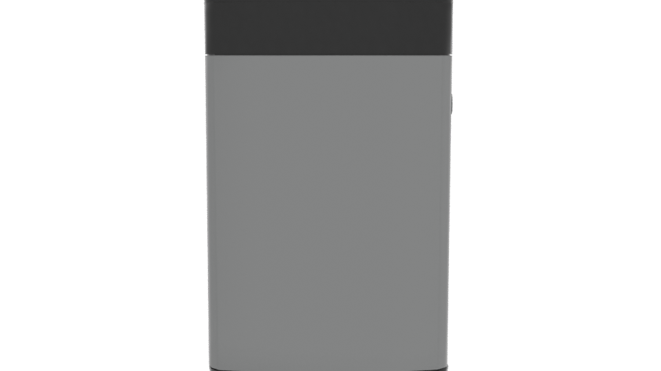 Stylish Top-Load Washing Machine 3D - Professional 3D Model Render 5