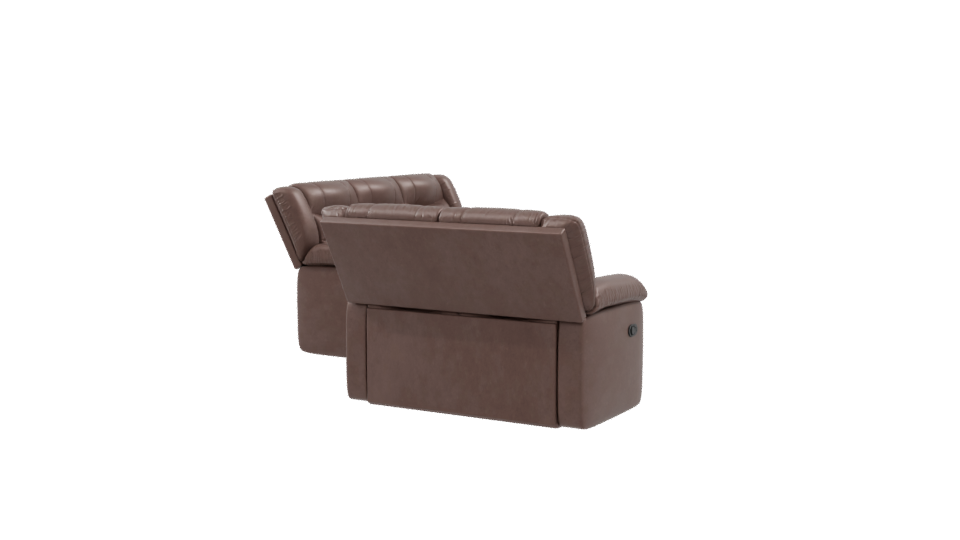 Comfortable Leather Sofa Set 3D - Professional 3D Model Render 9