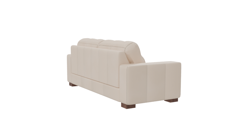 Modern Three-Seat Sofa 3D - Professional 3D Model Render 7