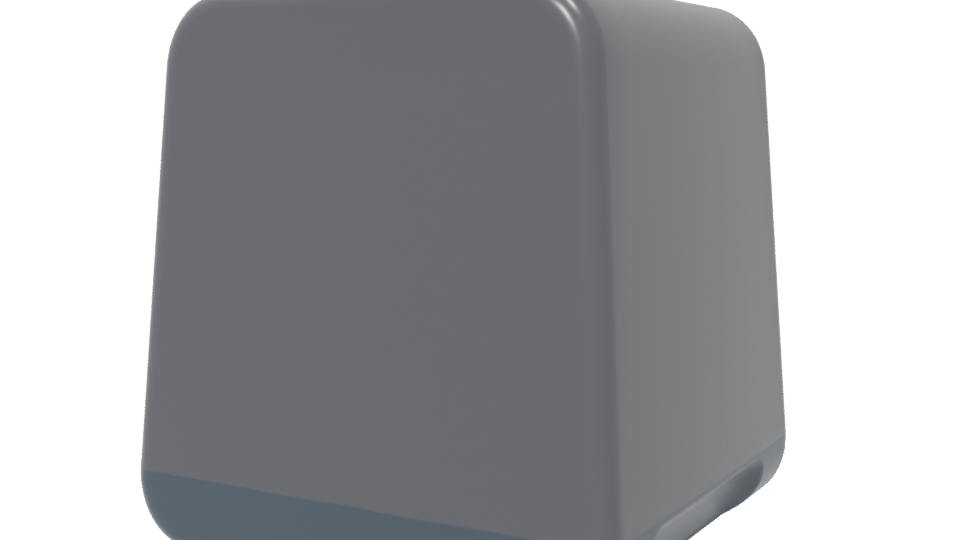 Compact Modern Air Fryer Model - Professional 3D Model Render 6