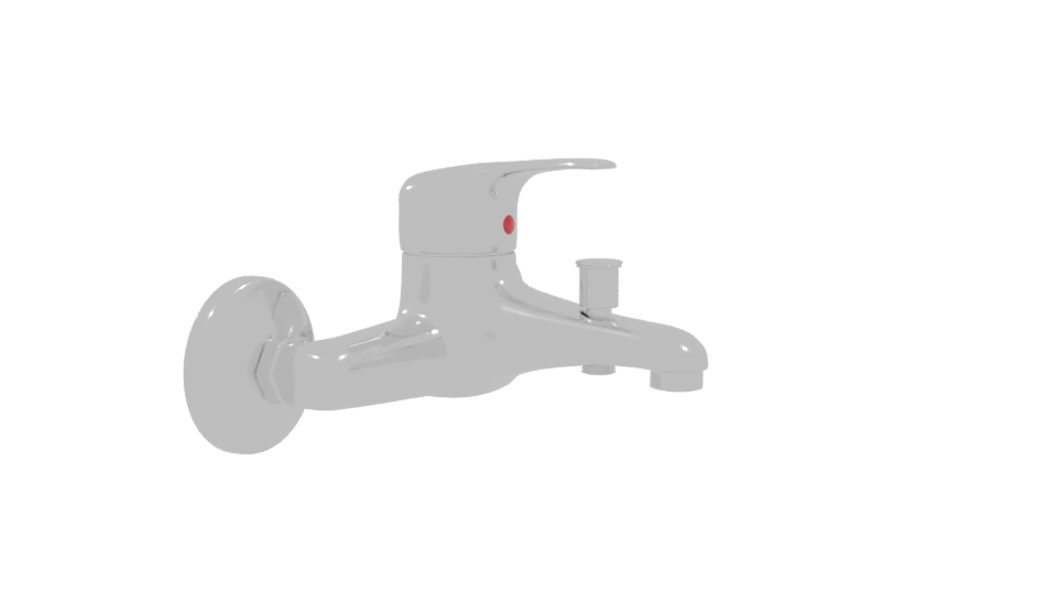 Stylish Bathroom Faucet Model 3D - Professional 3D Model Render 9