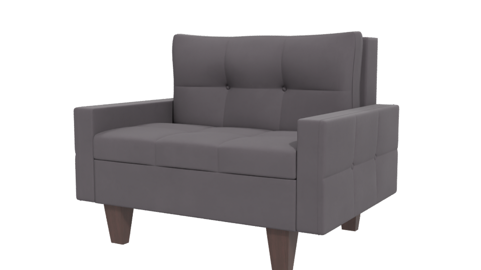 Modern Individual Armchair 3D - Professional 3D Model Render 12