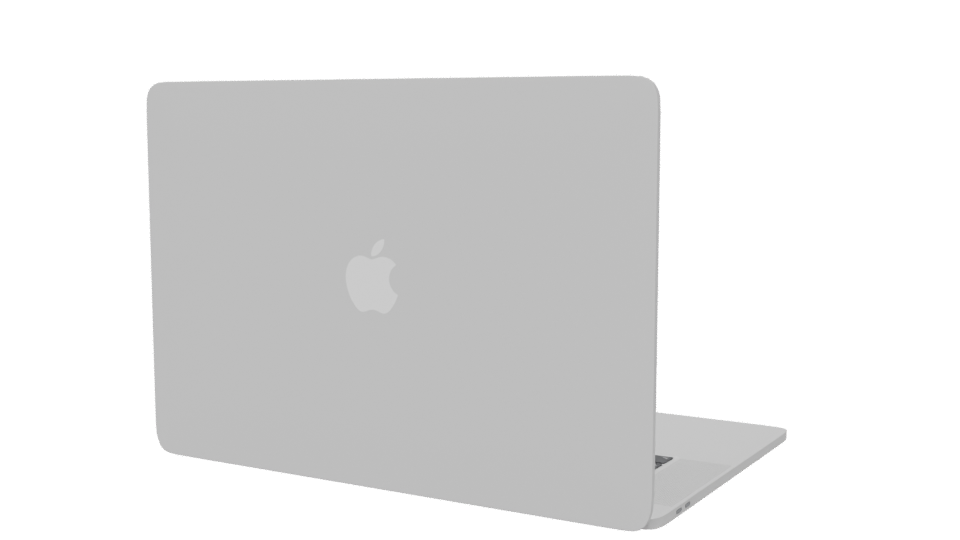 Sleek Laptop 3D Model - Professional 3D Model Render 6