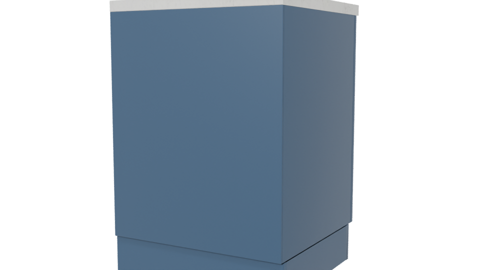 Stylish Modern Storage Cabinet 3D - Professional 3D Model Render 6