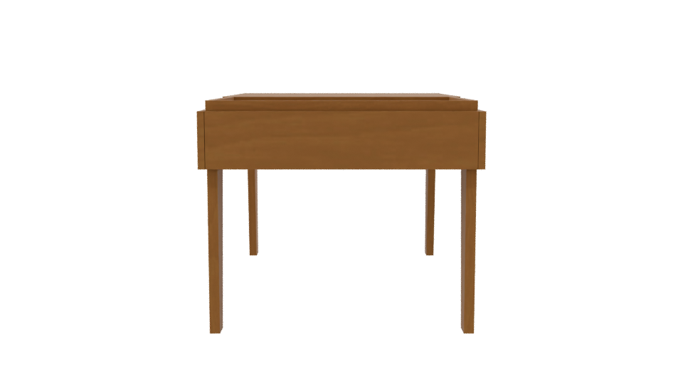 Stylish Modern Coffee Table 3D - Professional 3D Model Render 8