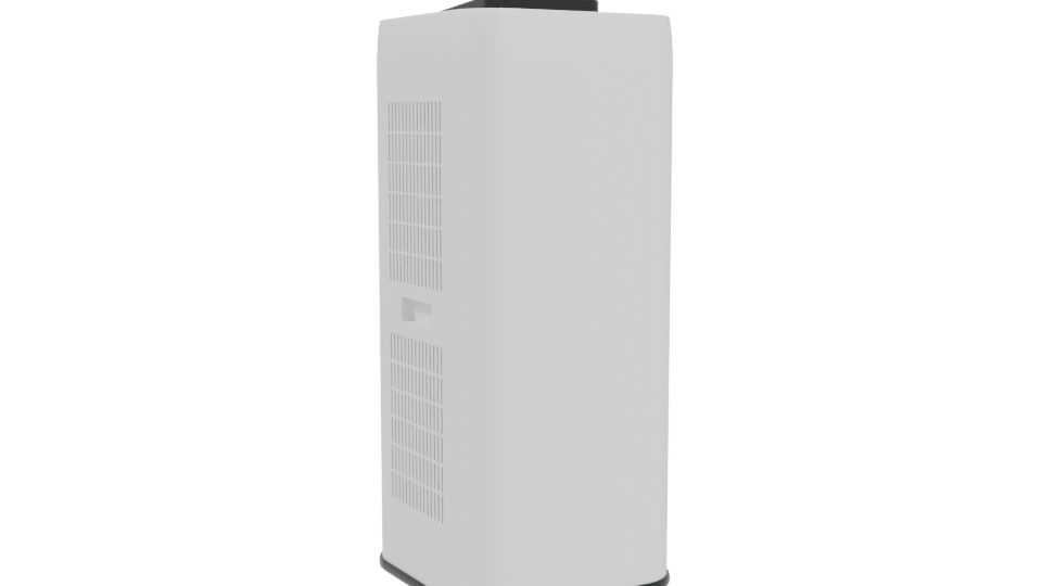 Portable Air Conditioner Model - Professional 3D Model Render 4