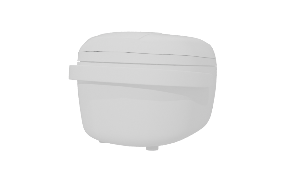 Compact Multicooker 3D Model - Professional 3D Model Render 6