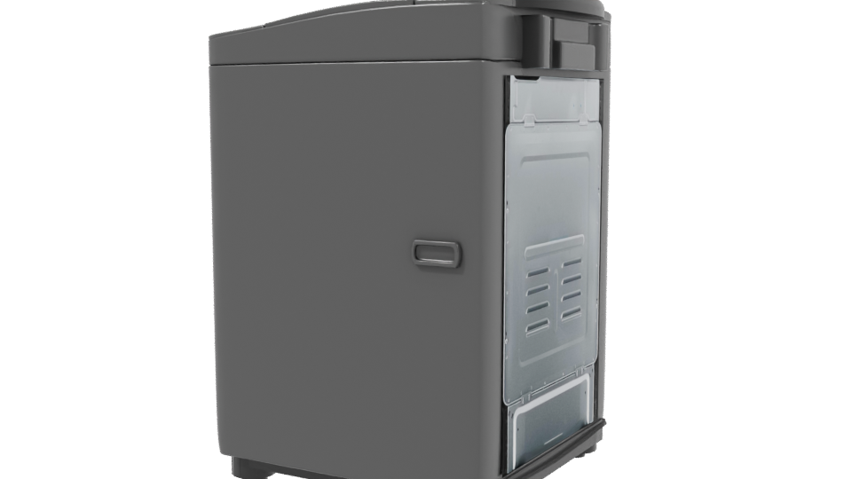 Top Load Washing Machine Model - Professional 3D Model Render 3