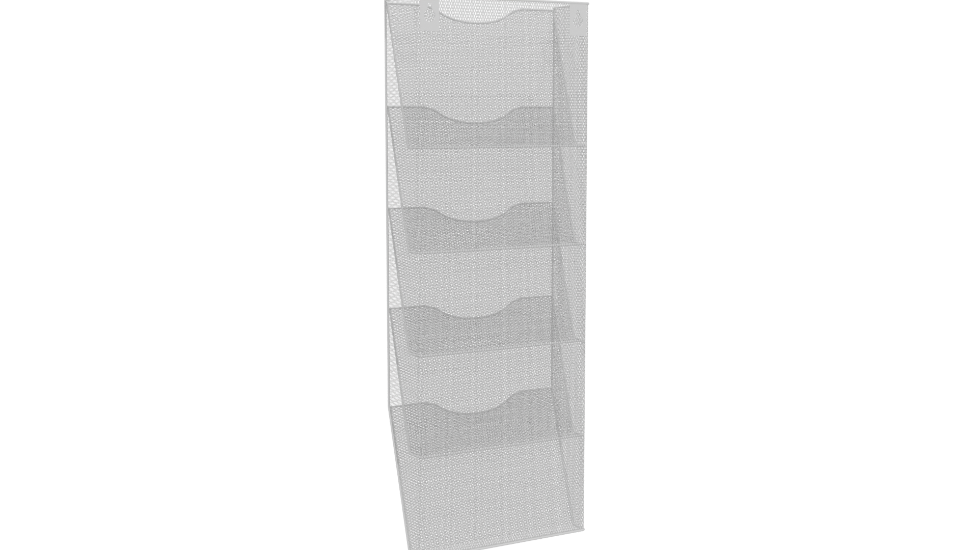 Vertical Organizer Storage Unit 3D - Professional 3D Model Render 19
