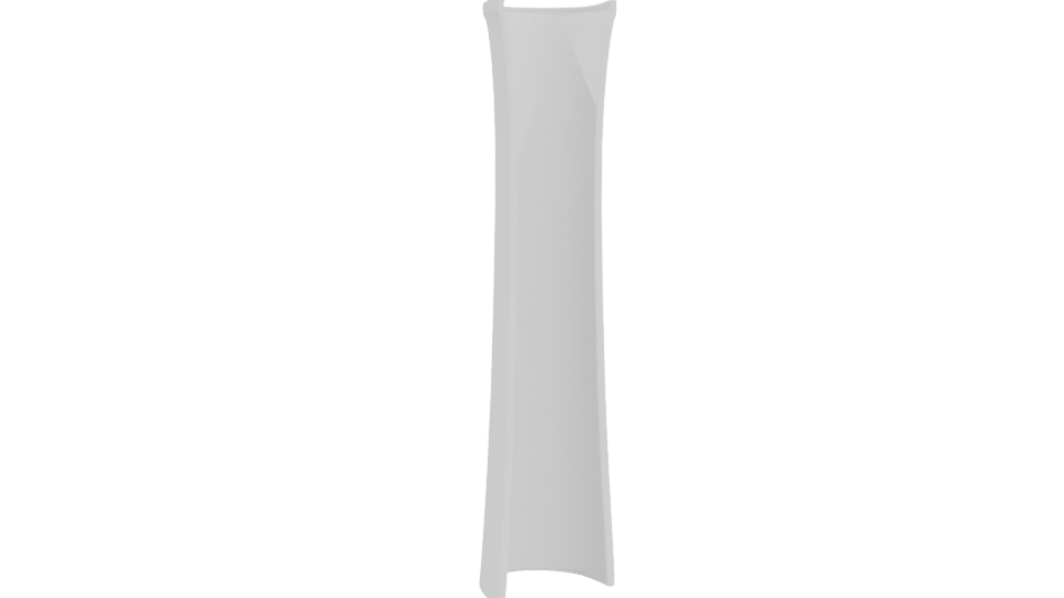 Elegant Minimalist Column 3D Model - Professional 3D Model Render 4