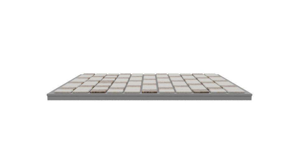 Stylish Ceramic Tile Floor 3D - Professional 3D Model Render 2