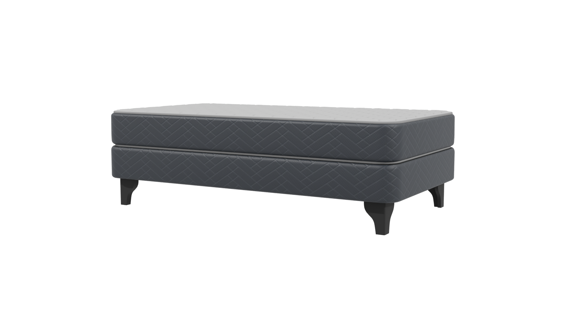 Stylish Bed Mattress Model 3D - Professional 3D Model Render 3