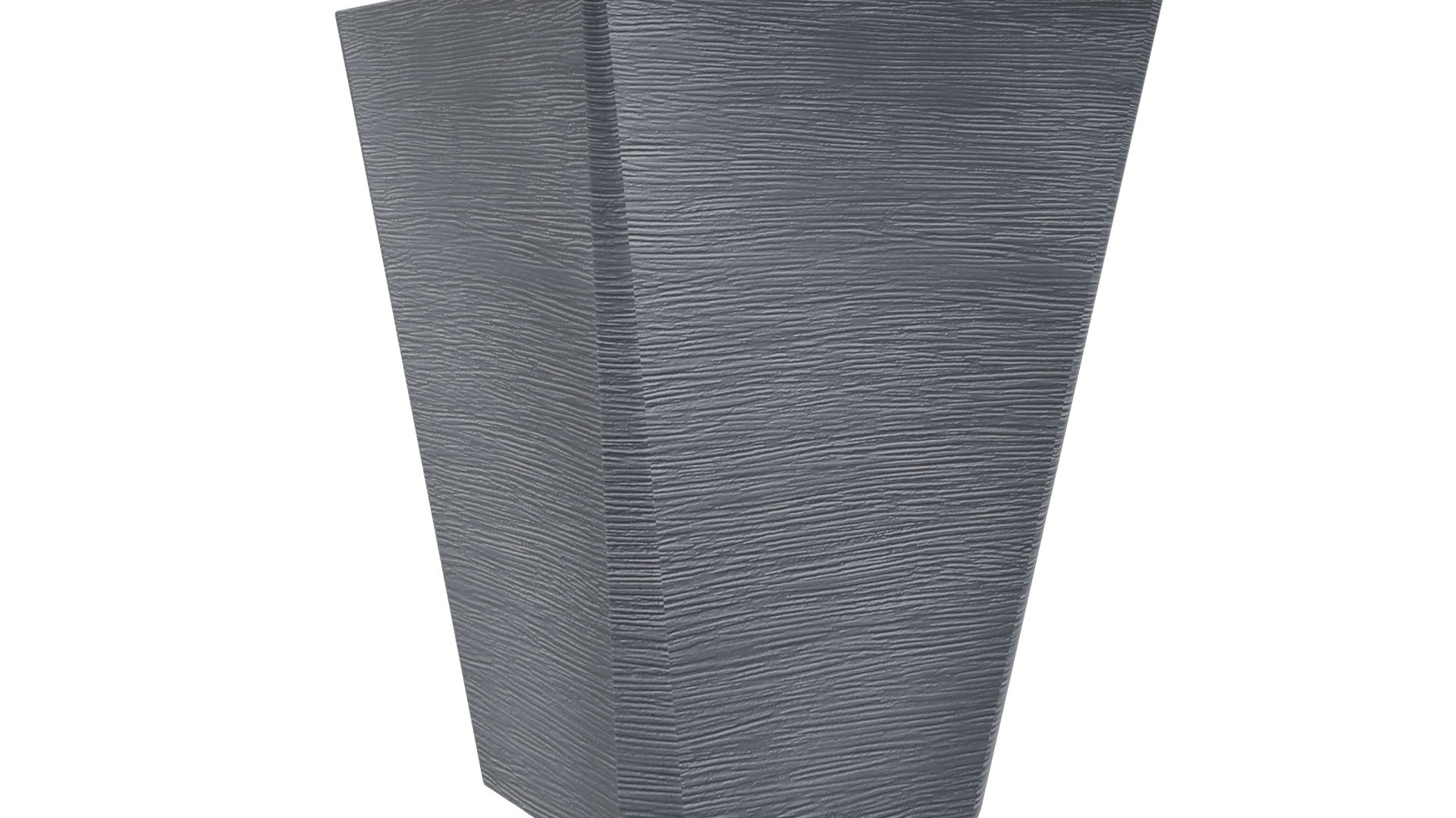 Sleek Metallic Planter Pot 3D Model - Professional 3D Model Render 4