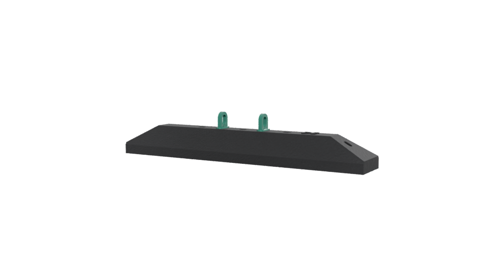 Minimalist Black Conference Table 3D - Professional 3D Model Render 12