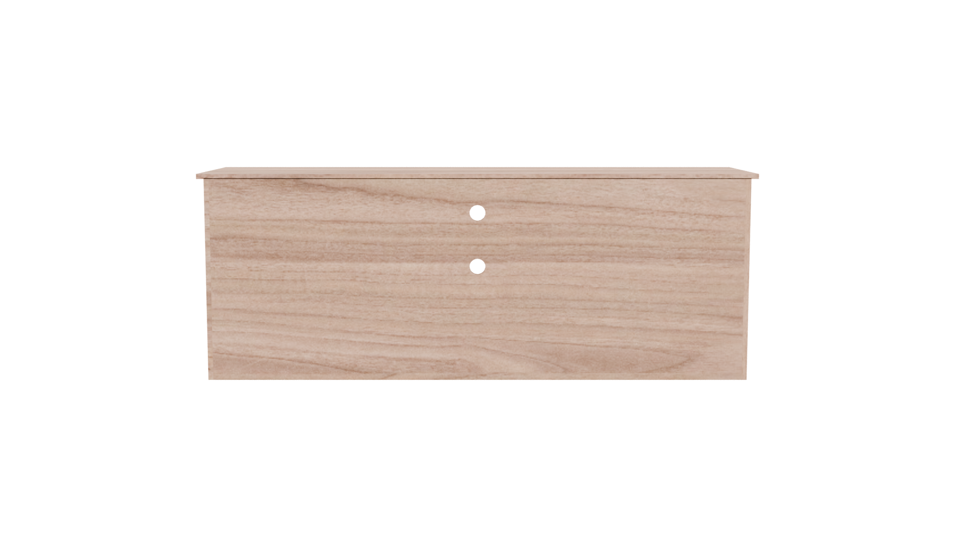 Contemporary Wooden TV Stand Model - Professional 3D Model Render 5