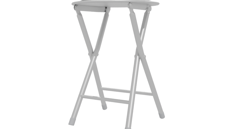 Stylish Folding Table 3D Model - Professional 3D Model Render 12