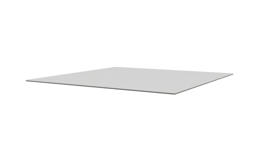Minimalist White Floor Panel 3D Model - Professional 3D Model Render 9