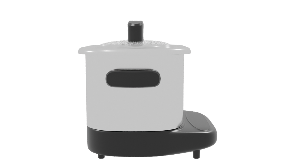 Stylish Multi-Cooker 3D Model - Professional 3D Model Render 8