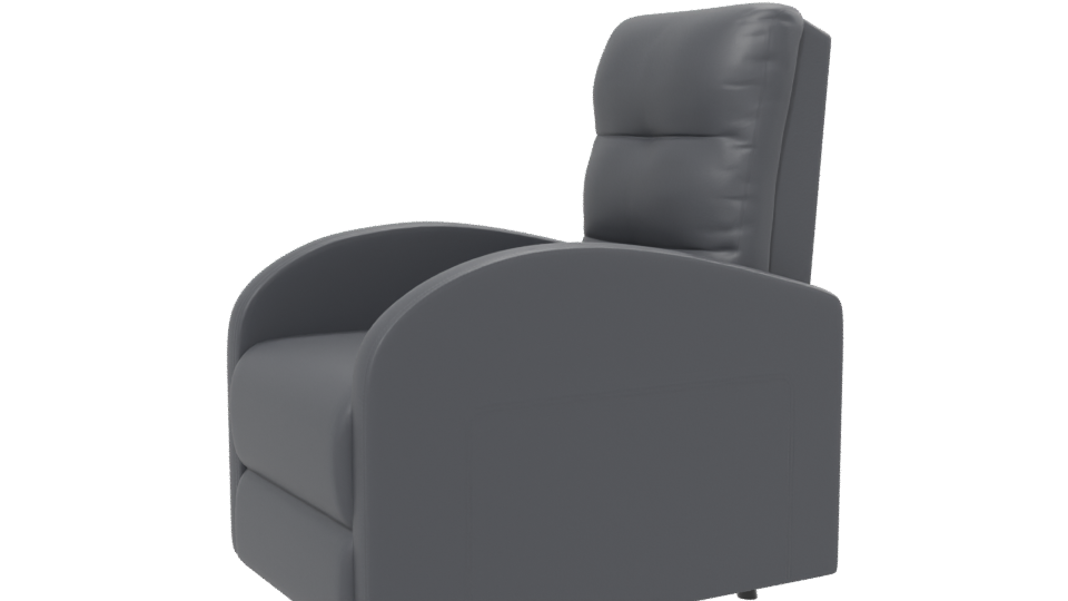 Luxurious Reclining Armchair Model - Professional 3D Model Render 13