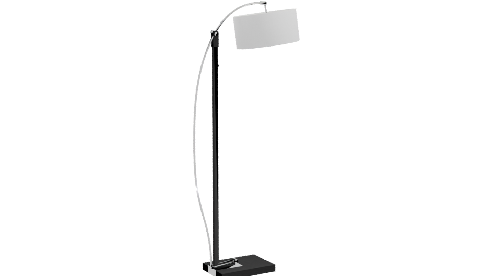 Sleek Modern Floor Lamp 3D Model - Professional 3D Model Render 10