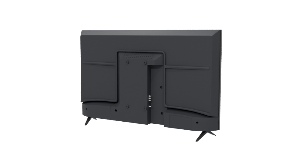 Sleek Flat Screen TV Model - Professional 3D Model Render 6