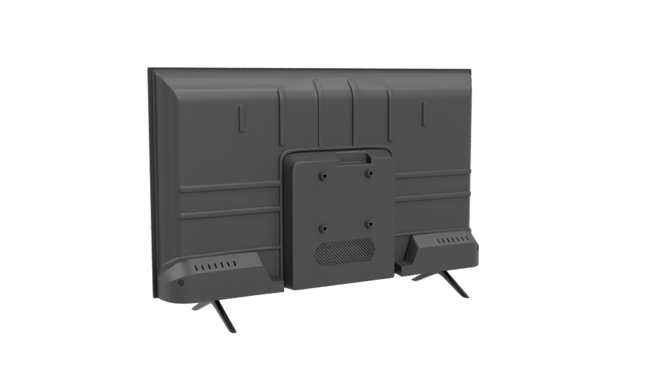 Slim Modern TV Display 3D - Professional 3D Model Render 4