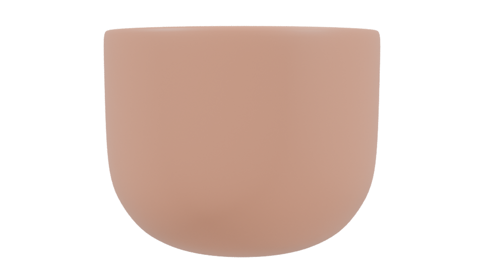 Stylized Decorative Plant Pot 3D - Professional 3D Model Render 3