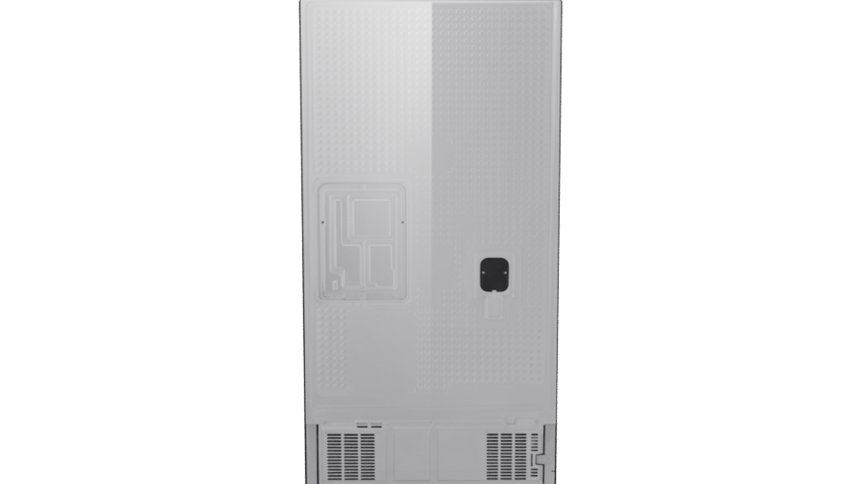 Sleek Smart Refrigerator 3D Model - Professional 3D Model Render 5