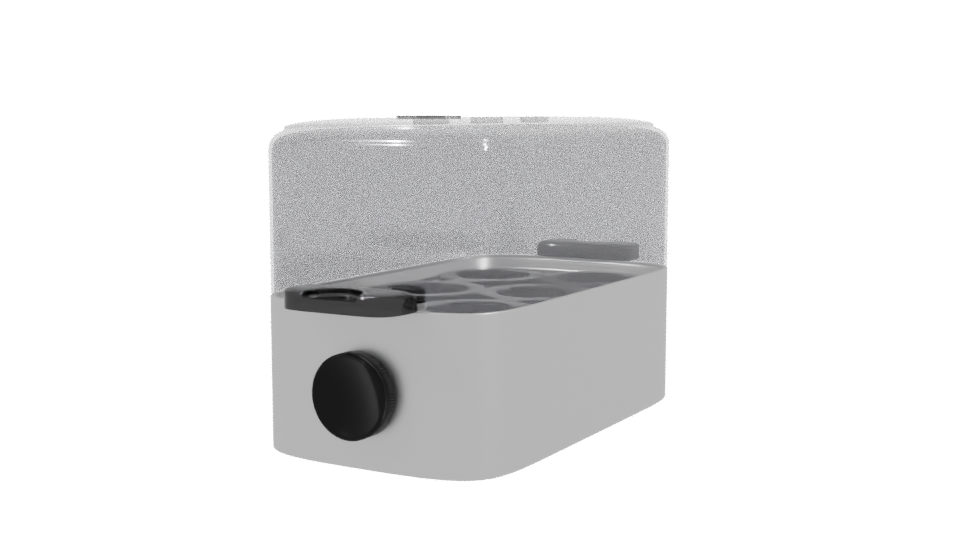 Stylish Food Steamer 3D Model - Professional 3D Model Render 3