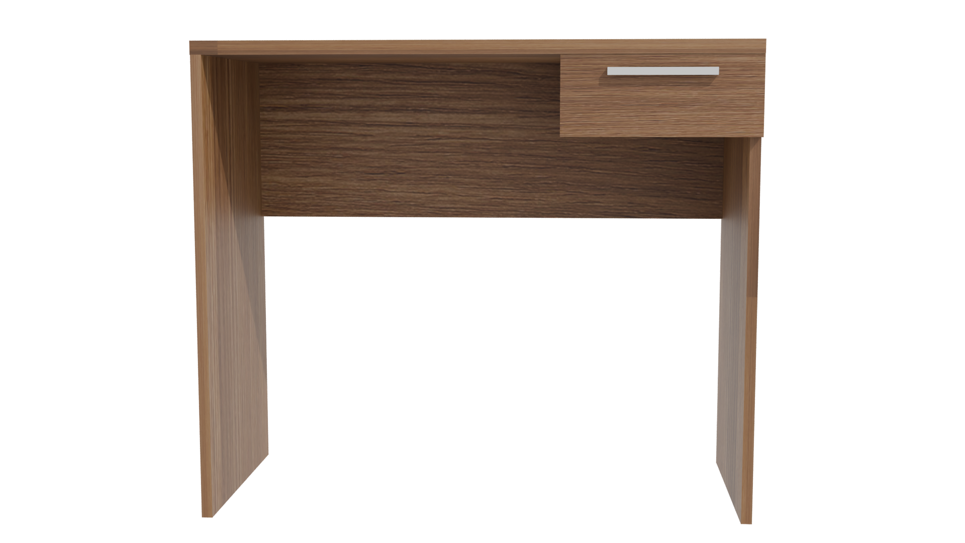 Minimalist Wooden Desk Model - Professional 3D Model Render 11
