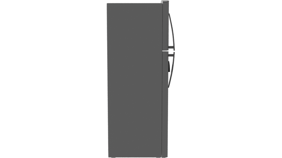 Sleek Modern Refrigerator Model 3D - Professional 3D Model Render 8