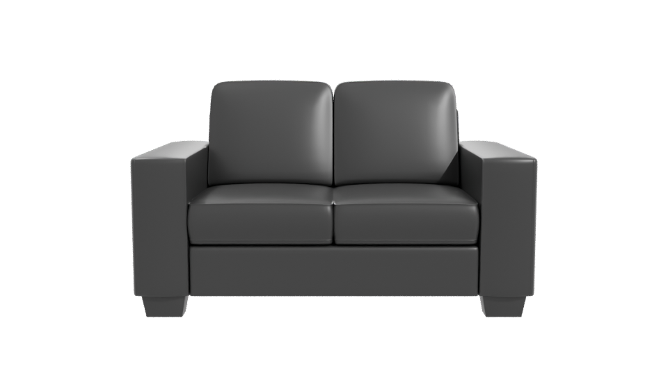 Modern Grey Sofa 3D Model - Professional 3D Model Render 11
