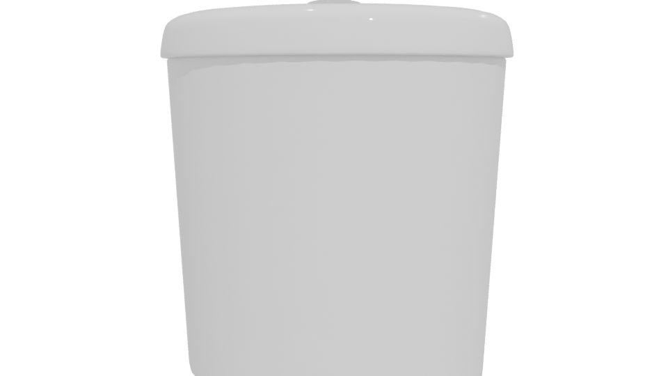 Sleek White Storage Container 3D - Professional 3D Model Render 12