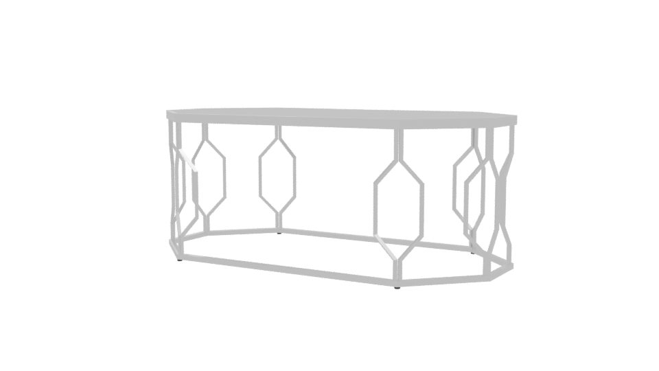 Elegant Modern Coffee Table 3D - Professional 3D Model Render 6